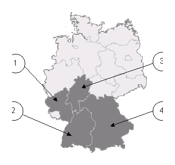 أي ولاية اتحادية هي Rheinland-Pfalz (راينلاند-بالاتينات)؟