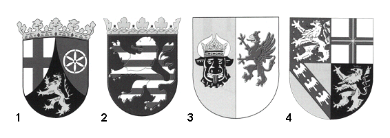 Which coat of arms belongs to the federal state of Saarland?